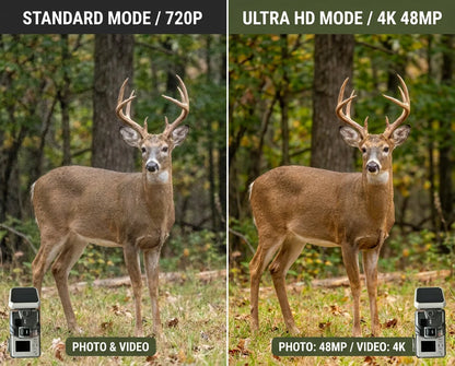 SUNTEKCAM HC-930MAX 4G LTE Trail Camera – 48MP 4K Solar Powered, 940nm No-Glow Night Vision