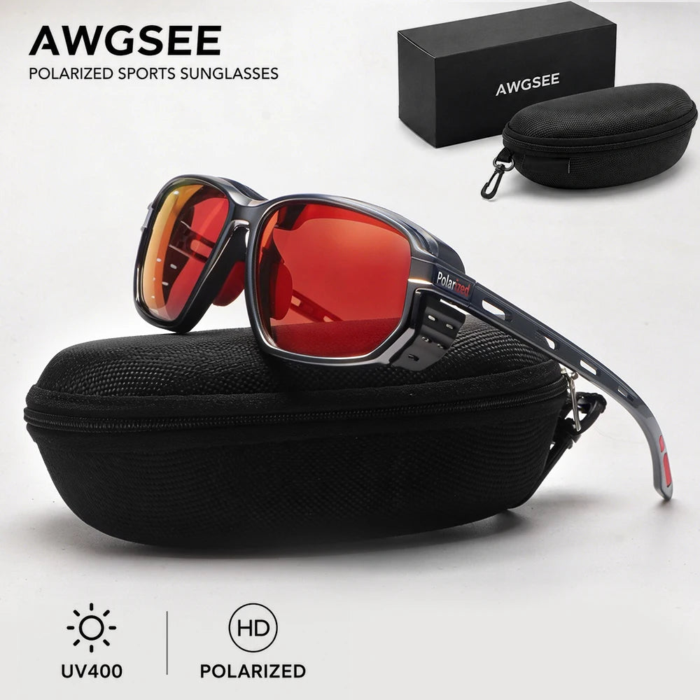 Polarized Fishing &amp; Sports Goggles – Foam Seal, Photochromic Option, UV400, 5 Lens Modes