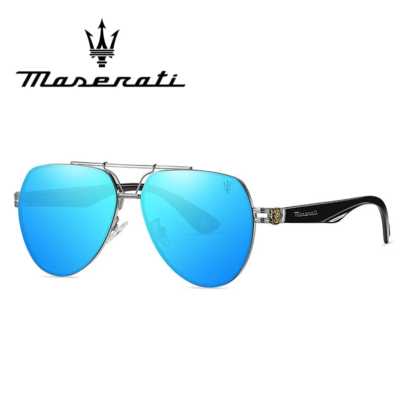 Polarized Aviator Sunglasses – UV400 Alloy Frame, Mirror Lens for Men &amp; Women