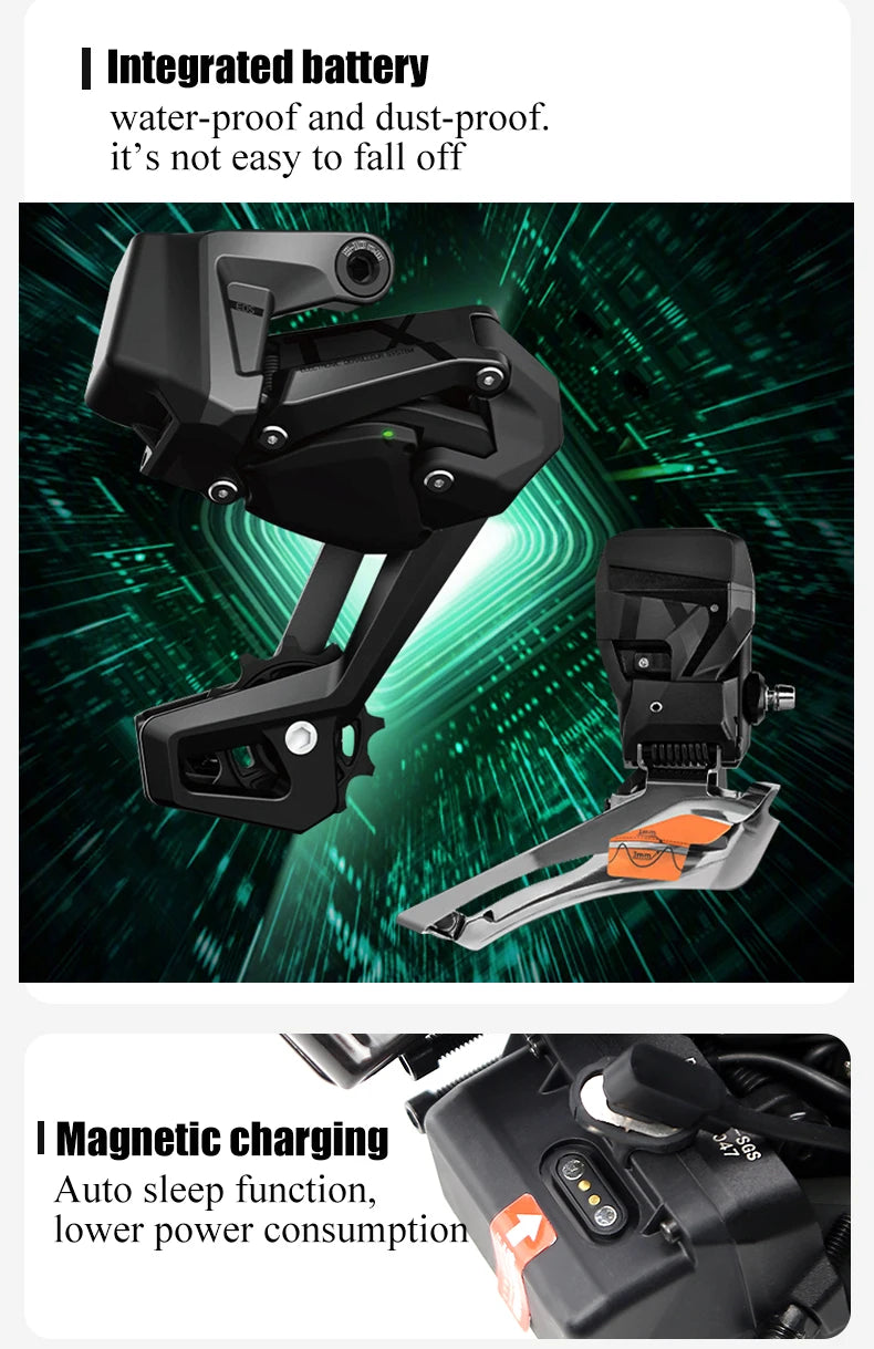 Twitter Full Carbon Road Bike Wireless Electronic Shifting WheelTop EDS TX 2X12 Speed Hydraulic Disc Brake Adult Men&