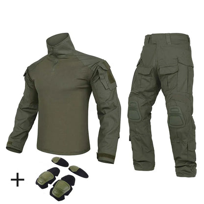 G3 Combat Uniform Tactical Sets Combat Shirt Cargo Pantsuit Training Hiking Hunting Clothes Wear-resisting Suit