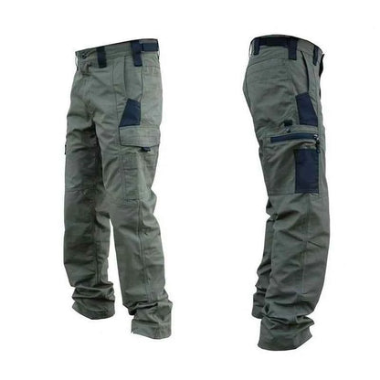 New Tactical Work Pants Men Outdoor Cargo Trousers Multi-pocket Waterproof Pant Autumn Spring Outdoor Workwear Hiking Trousers