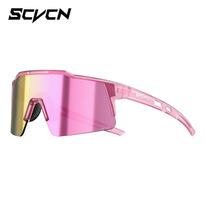 Photochromic Sports Sunglasses – Cycling, Hiking, MTB &amp; Driving | UV Protection | Unisex | 12 Lens Options