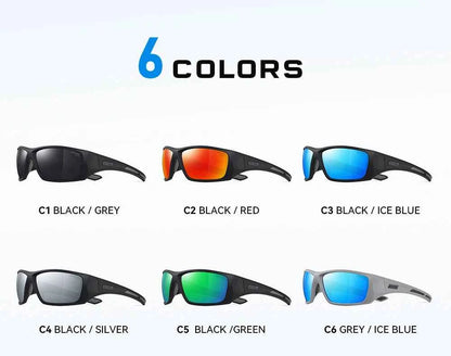 KDEAM High Quality TR90 Material Riding Sunglasses Men&