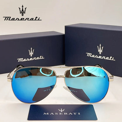 Polarized Pilot Sunglasses | UV400 Mirror Lens | Alloy Frame