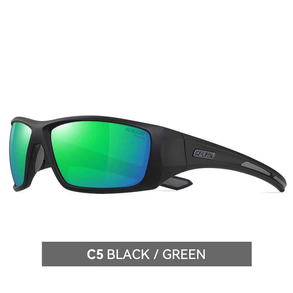 KDEAM High Quality TR90 Material Riding Sunglasses Men&