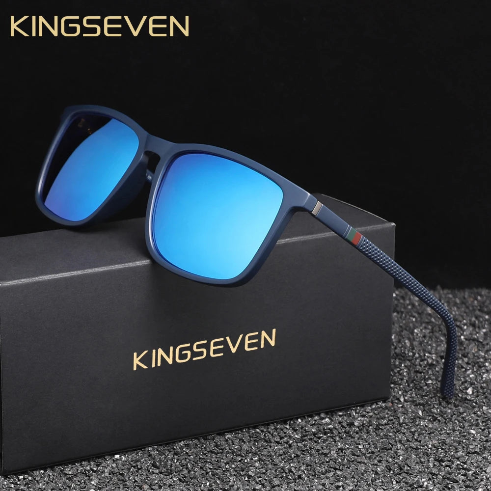 KINGSEVEN 7365 Polarized Sunglasses – TR-90, UV400, Rectangle, Unisex