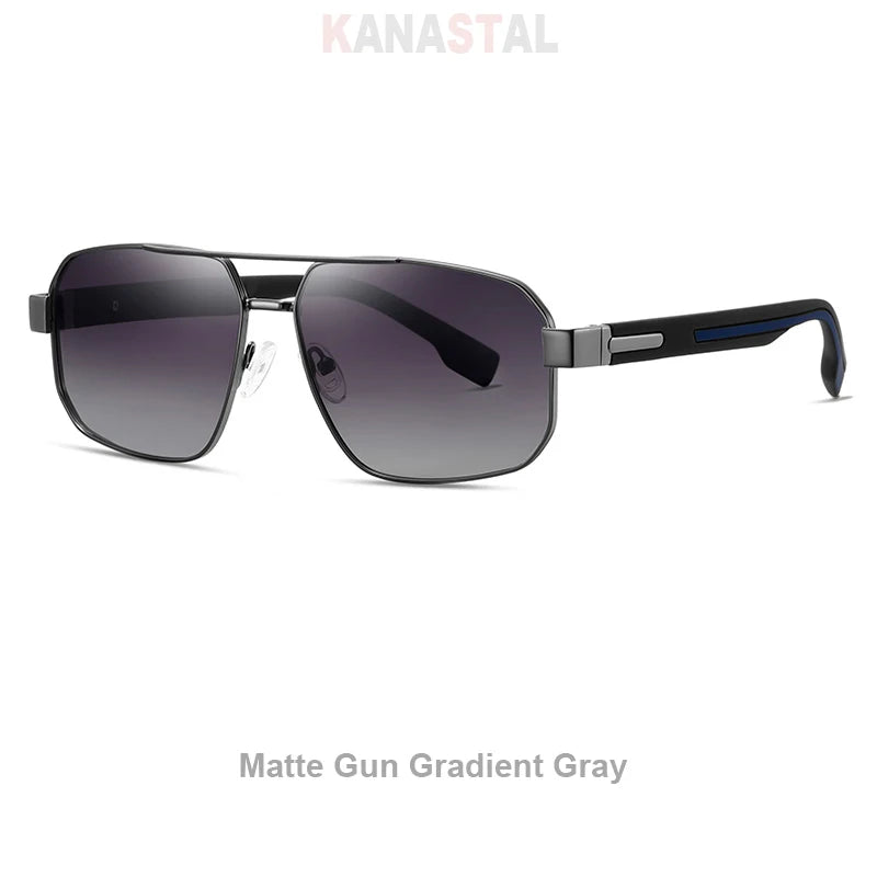 KANASTAL S15107 Polarized Goggle Sunglasses – Metal Frame, UV400, Unisex