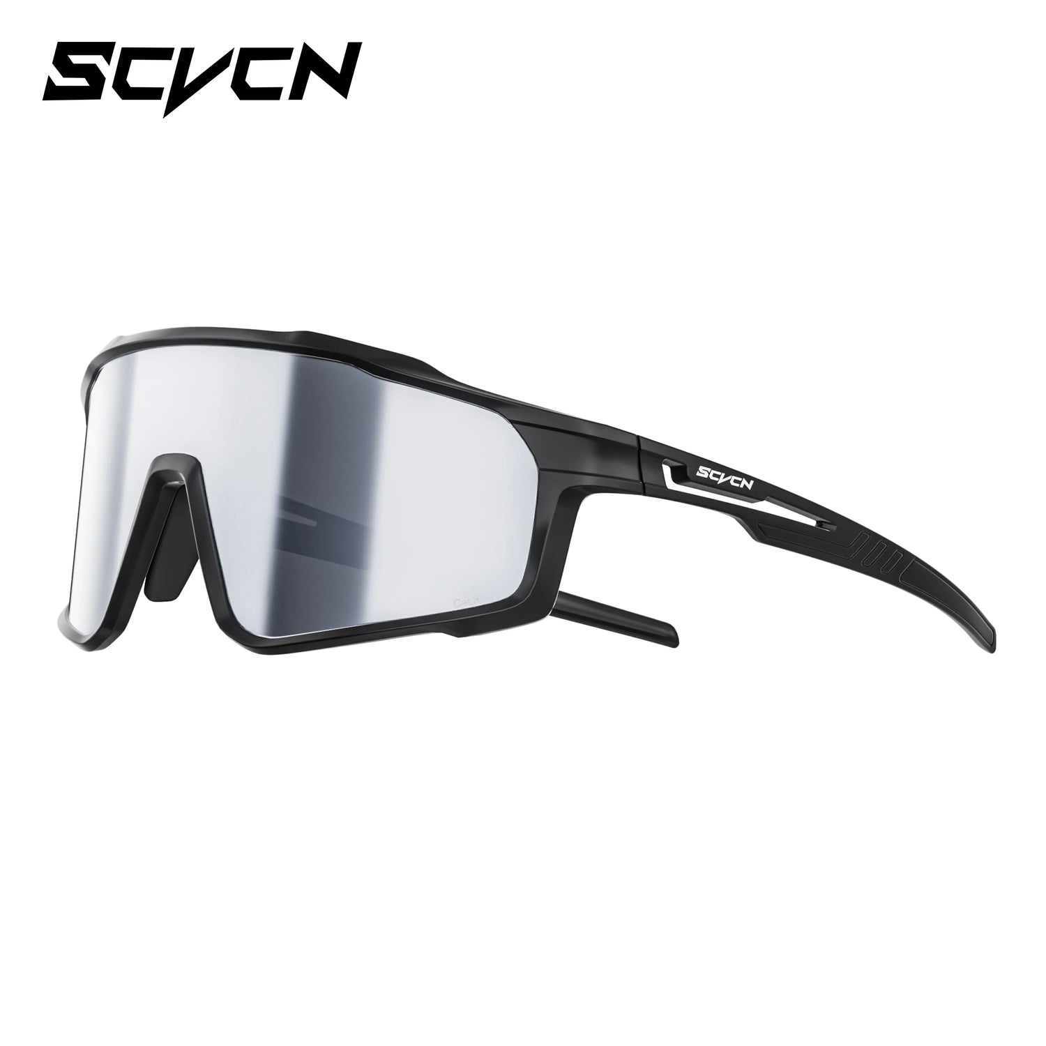 SCVCN Hiking Eyewear Photochromic Bike Cycling Sunglasses Men Outdoor Sports MTB UV400 Goggles Women Running Windproof Glasses