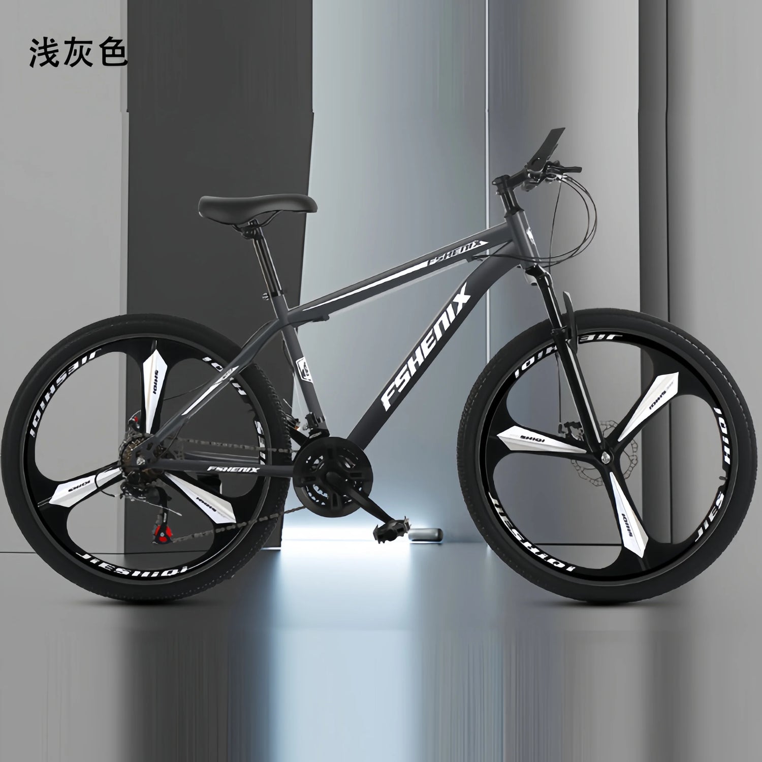Adult wholesale mountain bikes, 24-inch and 26-inch, shock-absorbing, 21-speed off-road bikes, and college student bicycles