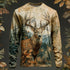 Men’s Camo Deer Print Long Sleeve Shirt | Nature Nest Supply