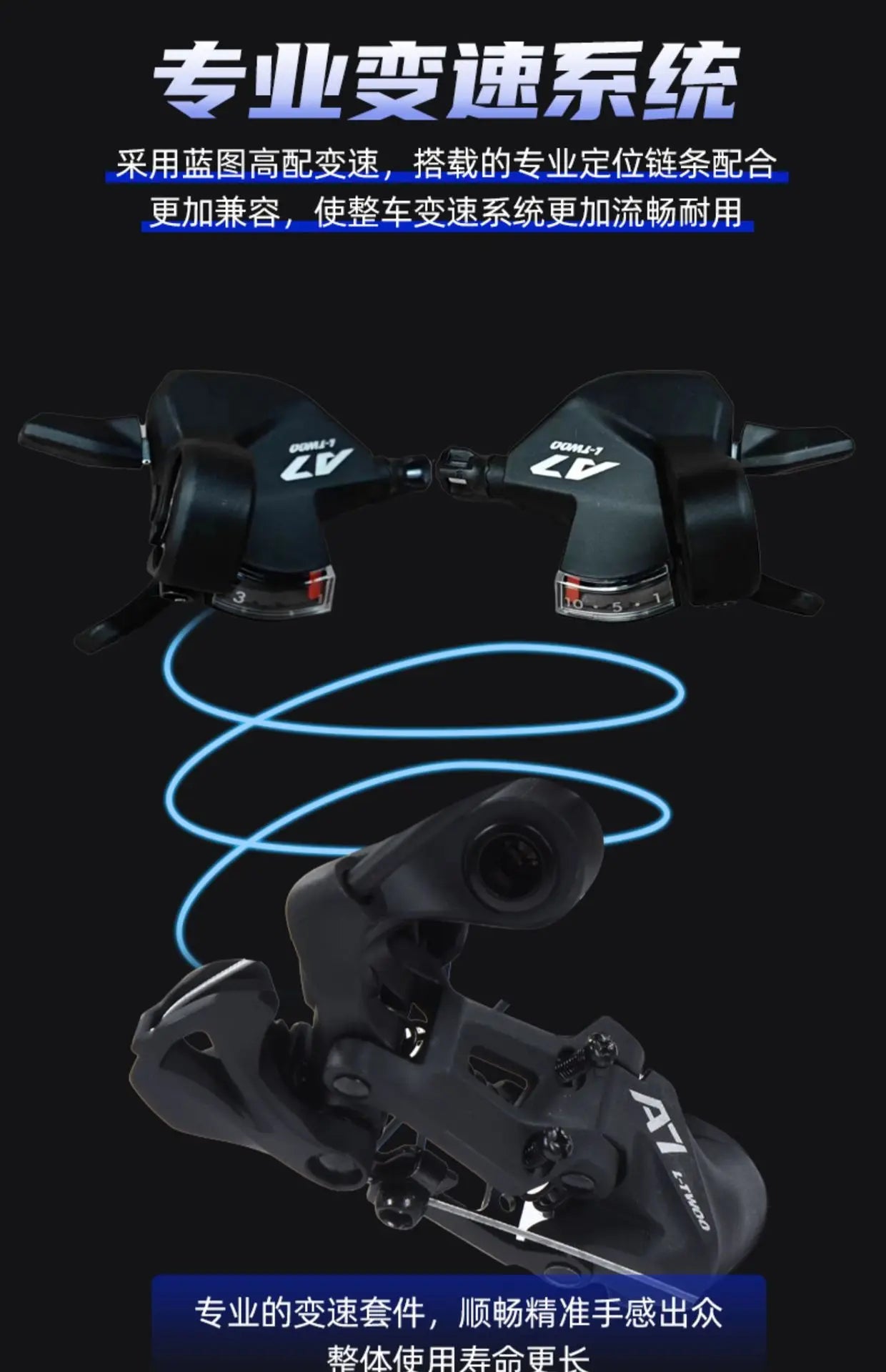 Mountain Bike for Adult Men Women, Students Kids, Aluminum Alloy Shifting Gears Disc Brakes Shock Absorption Butterfly Handlebar