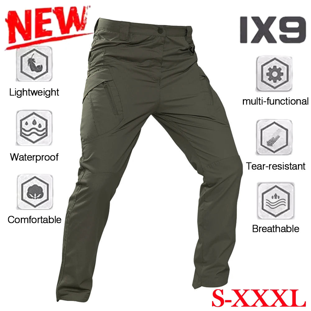 IX9 tactical overalls pants four seasons wear men&
