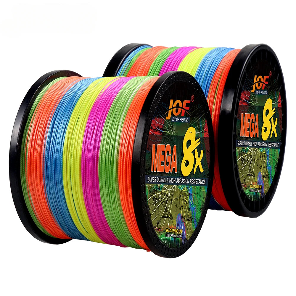 Braided Fishing Line 8 Strands Multifilament Fly   Strong Cord for Sea Bass Carp Accessories
