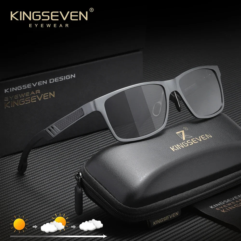 KINGSEVEN Trendy Polarized Sunglasses – UV400 Anti-Glare Outdoor Eyewear for Men &amp; Women