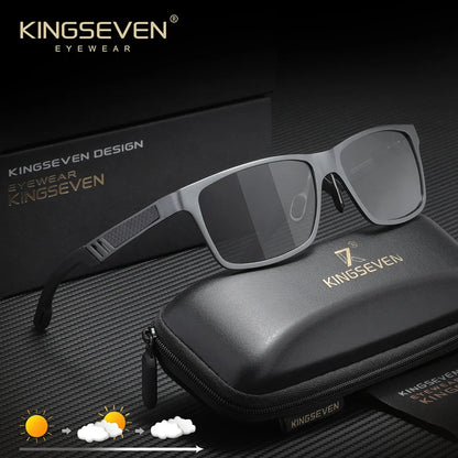 KINGSEVEN Trendy Polarized Sunglasses – UV400 Anti-Glare Outdoor Eyewear for Men &amp; Women