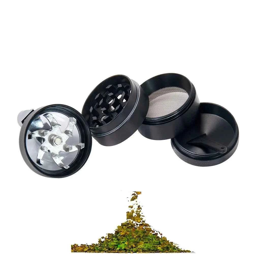 Stainless Steel Nut &amp; Hard Spice Grinder – Manual Mill | CE Certified | Black or Silver