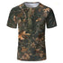 Camo Print Hunting T-Shirt – Breathable Short-Sleeve Outdoor Tee for Men, Women & Kids