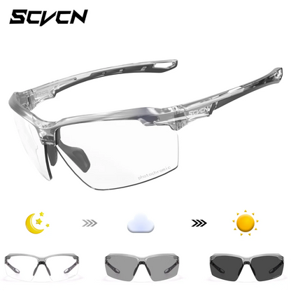 SCVCN Tactical Shooting Glasses – Photochromic Polarized Shockproof Goggles for Hunting, Airsoft &amp; Outdoor Sport