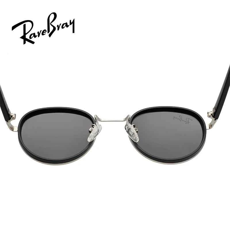 RareBray Causal Round Frame Sunglasses Fashion Men Polarized UV400 Glasses Luxury Retro Women Driving Summer Outdoor Glasses