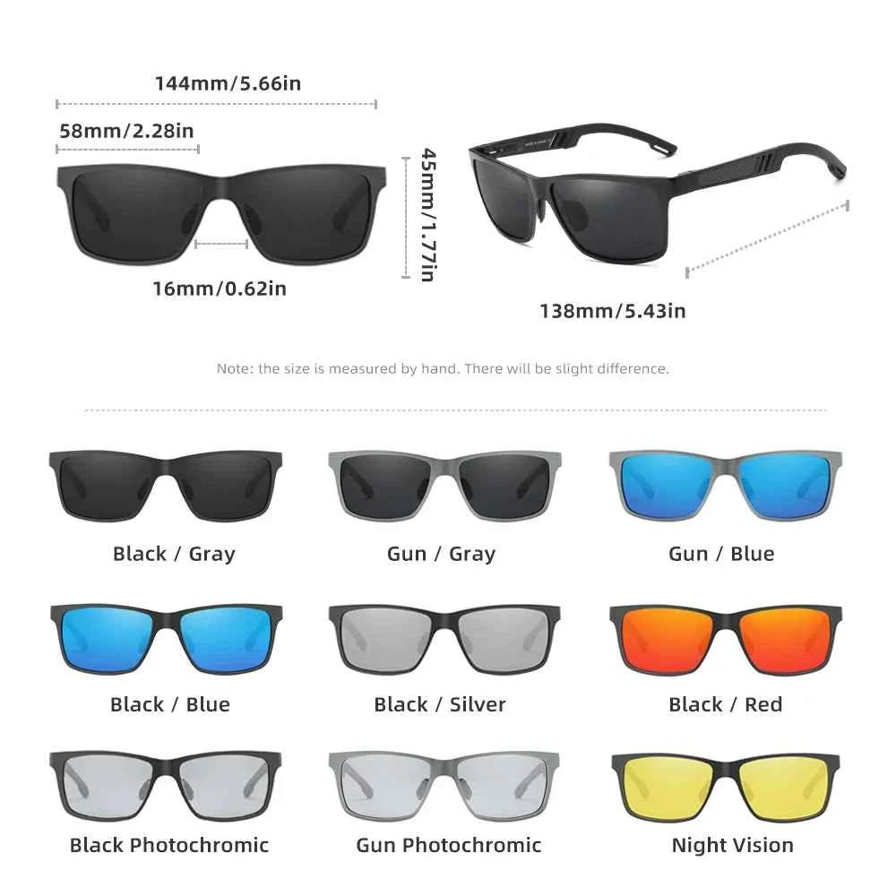 KINGSEVEN Trendy Polarized Sunglasses – UV400 Anti-Glare Outdoor Eyewear for Men &amp; Women