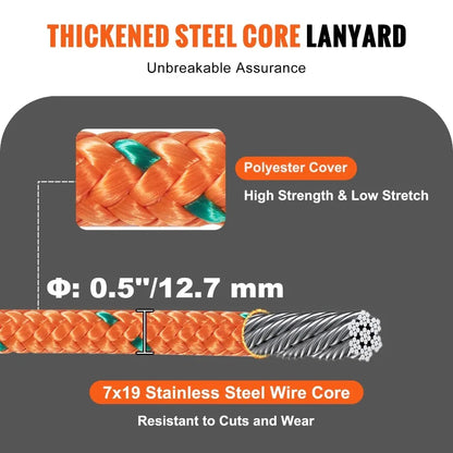 Steel Core flipline 1 2 x 8&