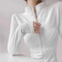 Women Workout Sports Yoga Fitness Gym Jacket Activewear Long Sleeves