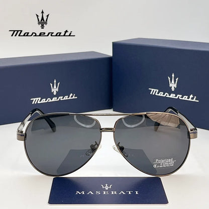 Polarized Pilot Sunglasses | UV400 Mirror Lens | Alloy Frame