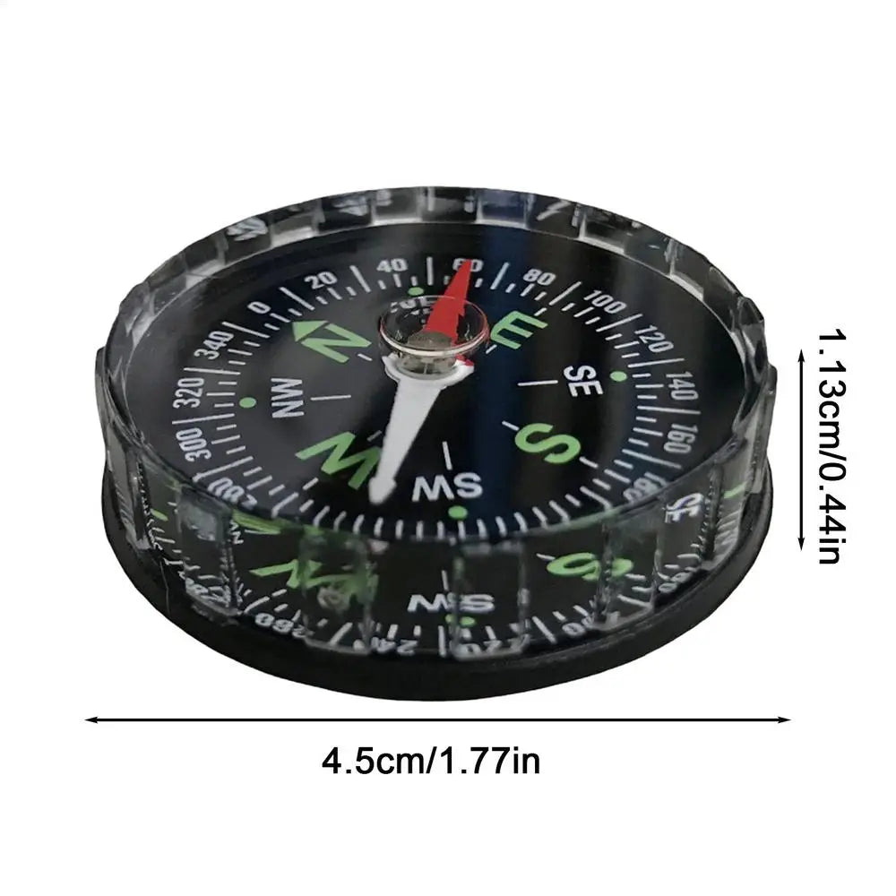Waterproof Hiking Compass – Multifunctional Sighting Navigation for Survival, Mountaineering &amp; Boating