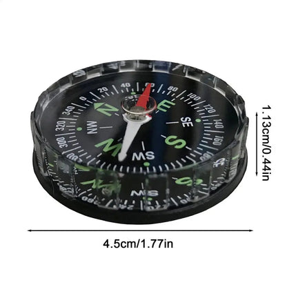 Waterproof Hiking Compass – Multifunctional Sighting Navigation for Survival, Mountaineering &amp; Boating