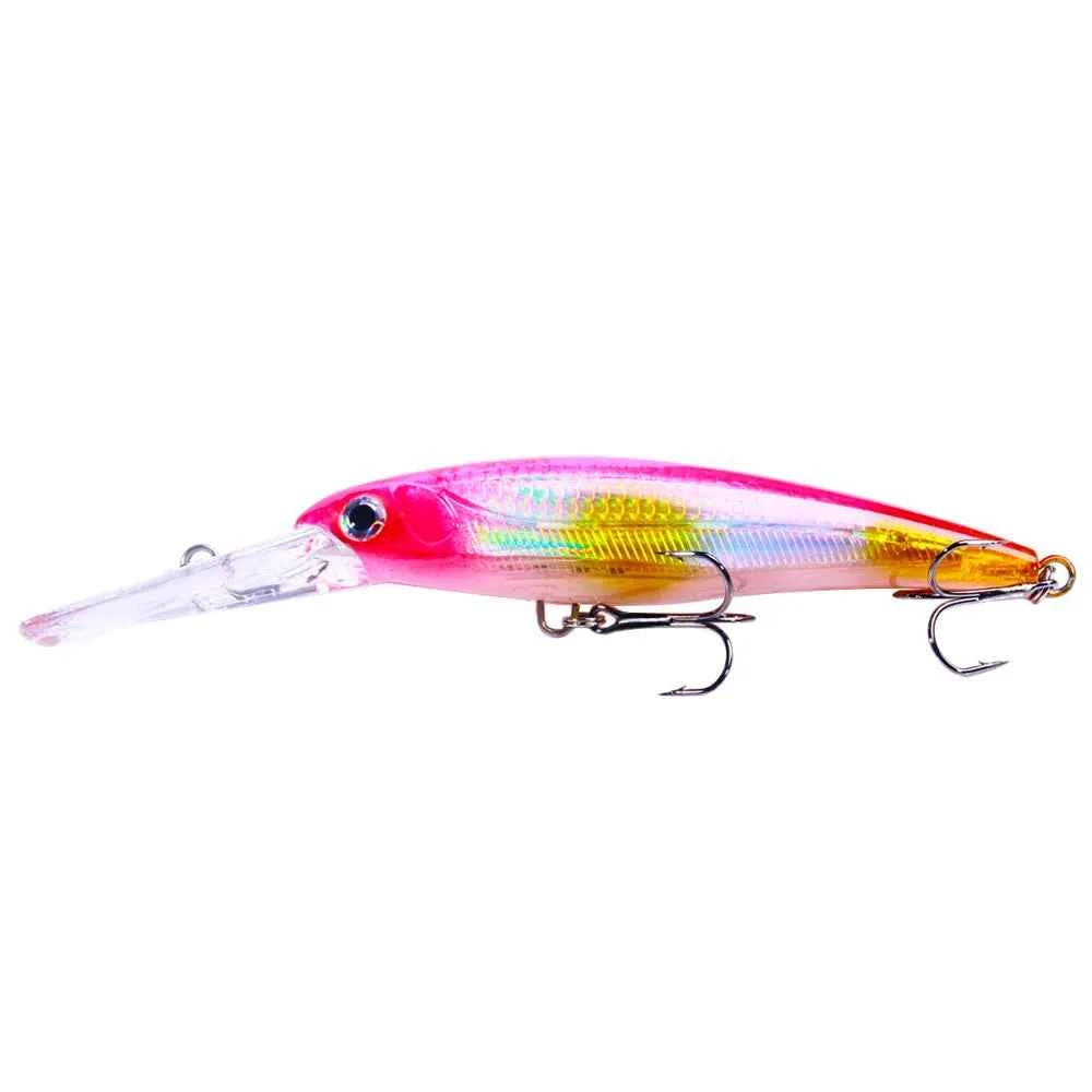 170mm 30g Minnow Fishing Lure – Hard Bait Wobbler for Bass, Pike &amp; Saltwater Trolling