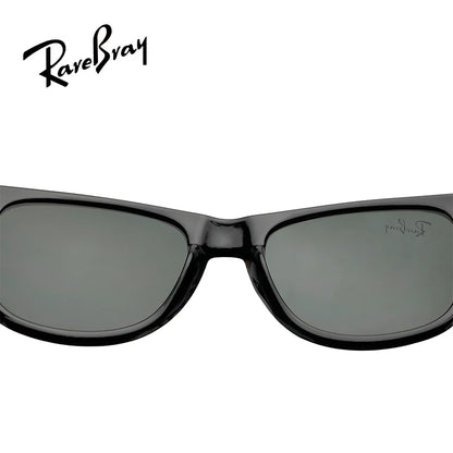 Classic Rectangle Polarized Sunglasses – Men’s Polycarbonate Frame UV400 Driving &amp; Casual Shades