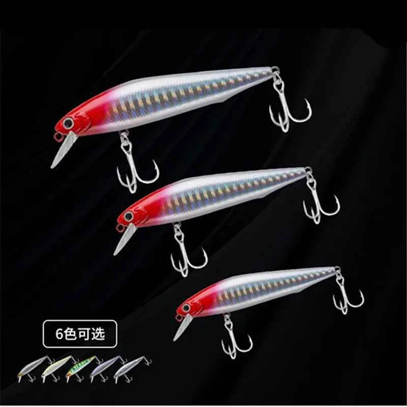 Tremor Sinking Minnow Lure – Magnet Weight Transfer, 3D Eyes, 5g / 7g / 10g / 14g