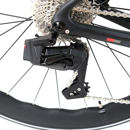 Twitter Full Carbon Road Bike Wireless Electronic Shifting WheelTop EDS TX 2X12 Speed Hydraulic Disc Brake Adult Men&