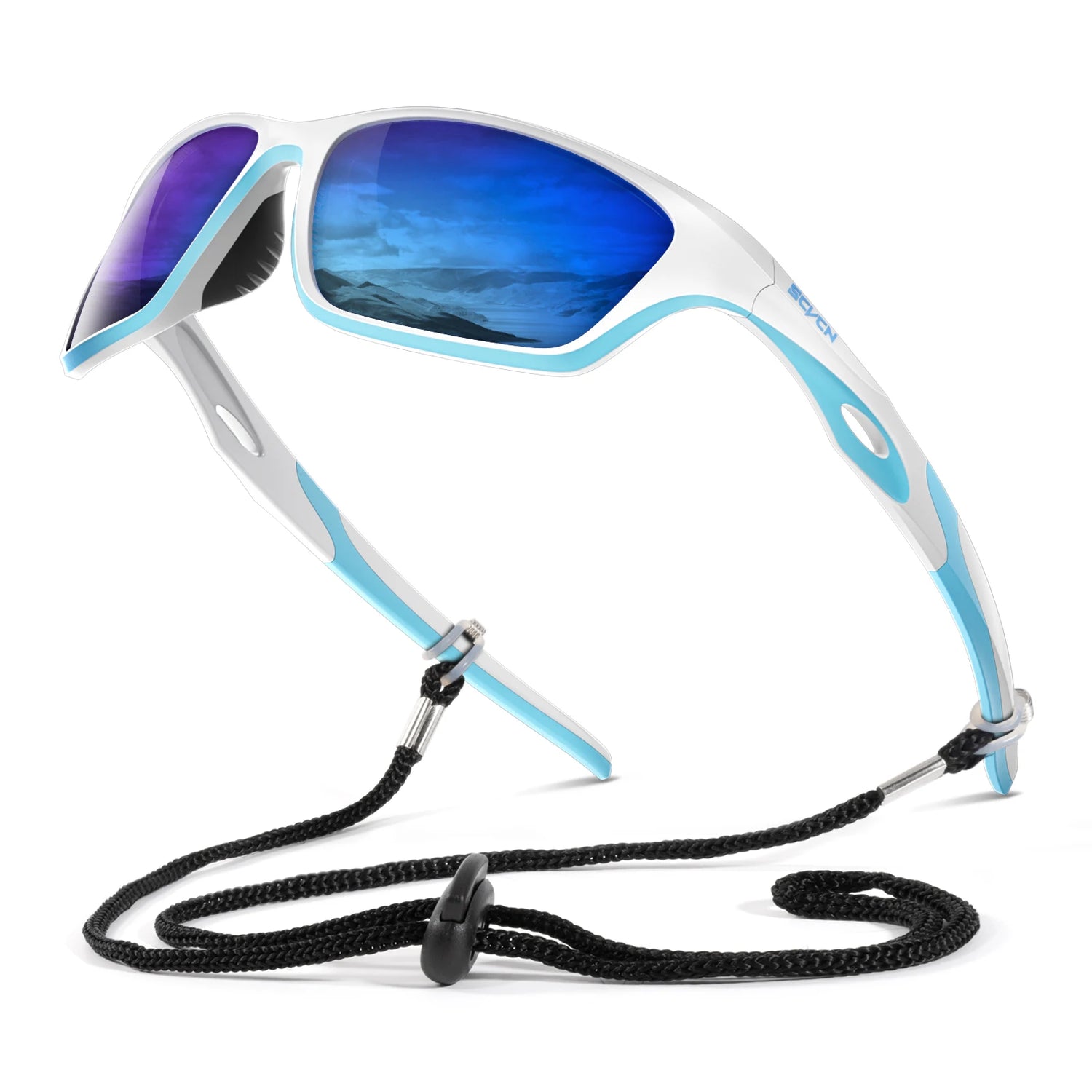 SCVCN Polarized Fishing Sunglasses Sports Sunglasses for Men and Women Men and Women Mountain Bicycle Riding Goggle Bike UV400