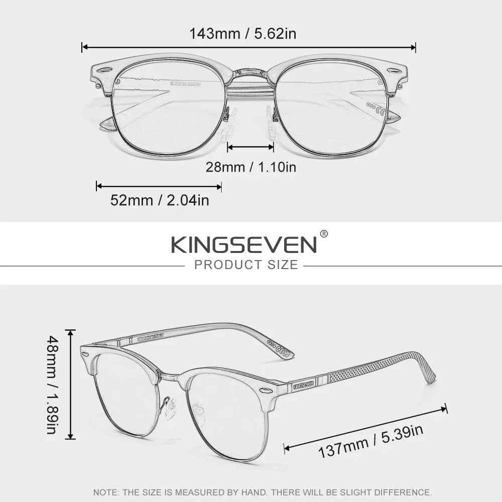 KINGSEVEN Brand Classic Trendy Design Polarized Sunglasses UV400 Eyewear For Men Women Driving Glasses