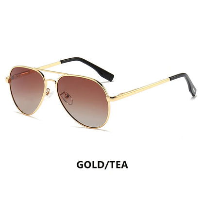 Aviation Pilot Polarized Sunglasses UV400 – Alloy Frame, Anti-Glare, Unisex