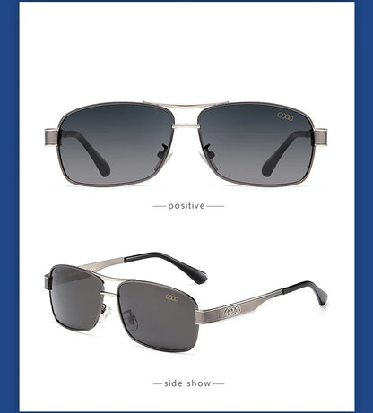 Audi Polarized Sunglasses – UV400 TAC Lens Anti-Glare Alloy Frame for Driving, Cycling &amp; Outdoor