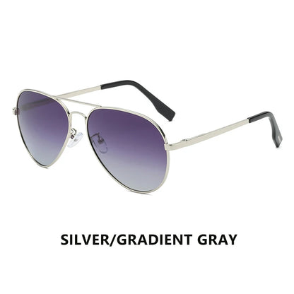 Aviation Pilot Polarized Sunglasses UV400 – Alloy Frame, Anti-Glare, Unisex