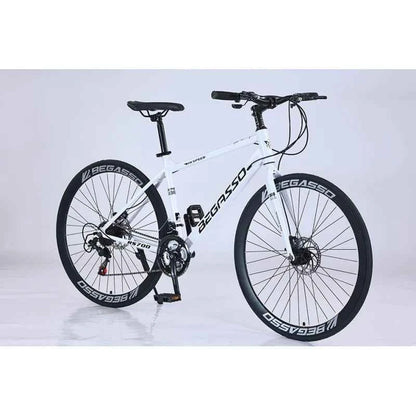 Cross-border wholesale 700C geared unisex road bike for urban outdoor commuting, adult student