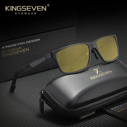 KINGSEVEN Trendy Polarized Sunglasses – UV400 Anti-Glare Outdoor Eyewear for Men &amp; Women