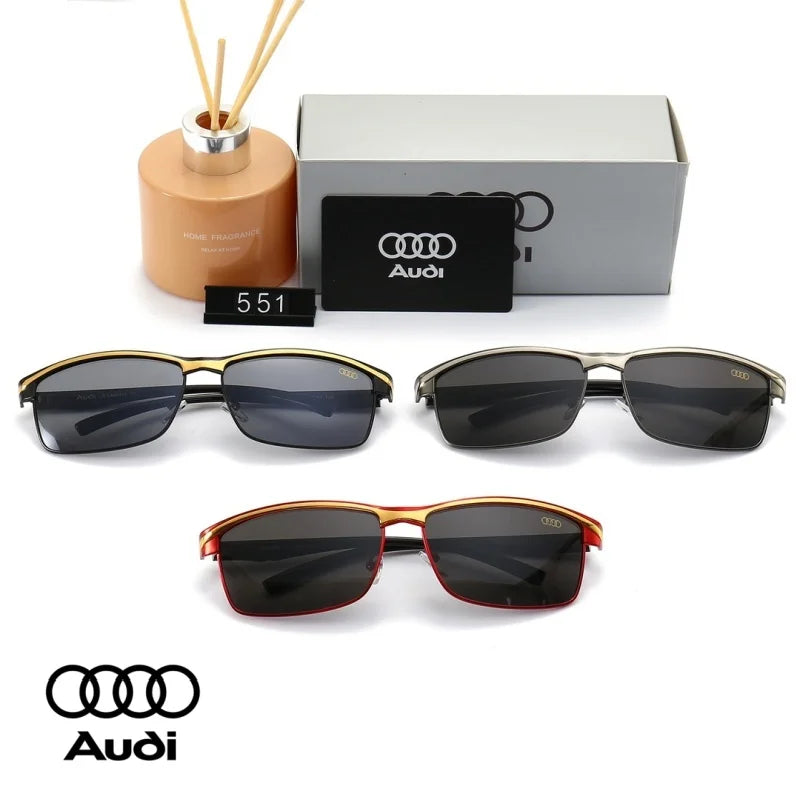 AUDI Luxury Polarized Sunglasses – UV400 Anti-Glare Driving &amp; Outdoor Eyewear