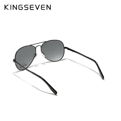 KINGSEVEN Photochromic Polarized Pilot Sunglasses – Men&