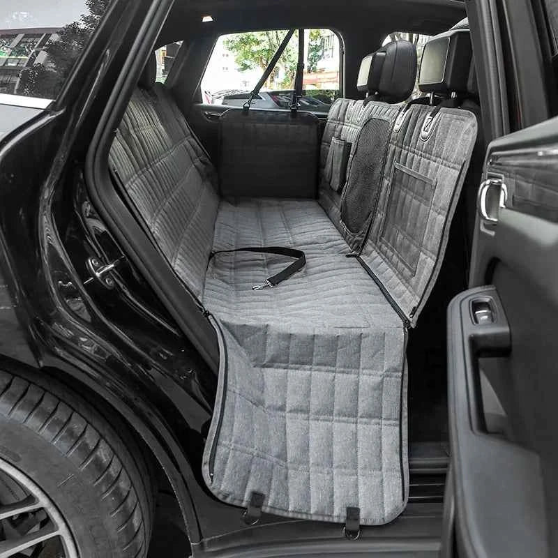 Dog Car Seat Cover Waterproof Pet Dog Carriers Travel Mat Hammock For Small Medium Large Dogs Car Rear Back Seat Safety Pad