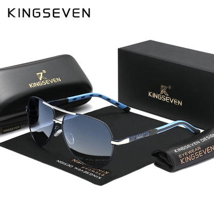 KINGSEVEN Classic Pilot Polarized Sunglasses – UV400 for Men &amp; Women