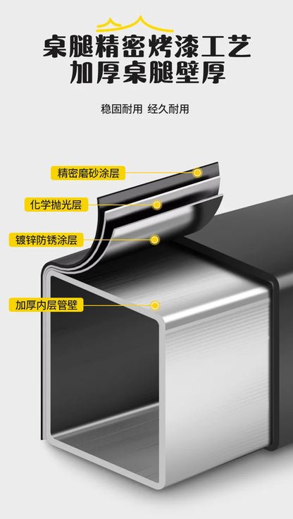 Parasol Tables Camping Cabinet Pliante Tourist Folding Table Outdoor Coffee Portable Folding table