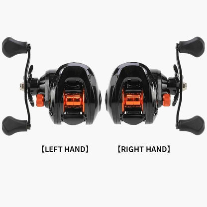 Baitcasting Reel 6.3:1 8KG Max Drag Fishing Reel for Bass in Ocean Environment Casting Reel Spinning Reel Fishing Accessories