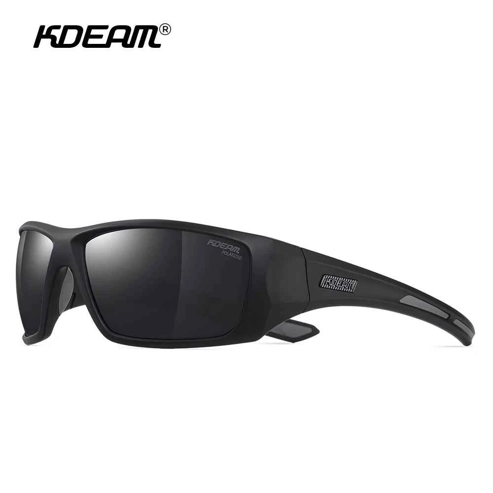 KDEAM High Quality TR90 Material Riding Sunglasses Men&