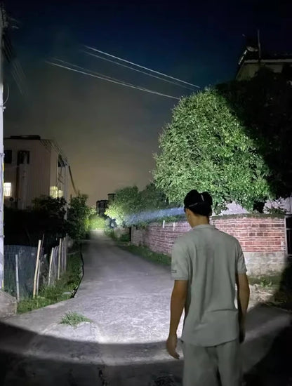 1000000LM Powerful Headlamp 800W Led Sensor Head Flashlight Long Range Headlight 18650 Rechargeable Head Lantern Fishing Camping