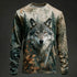 Men’s Camo Deer Print Long Sleeve Shirt | Nature Nest Supply